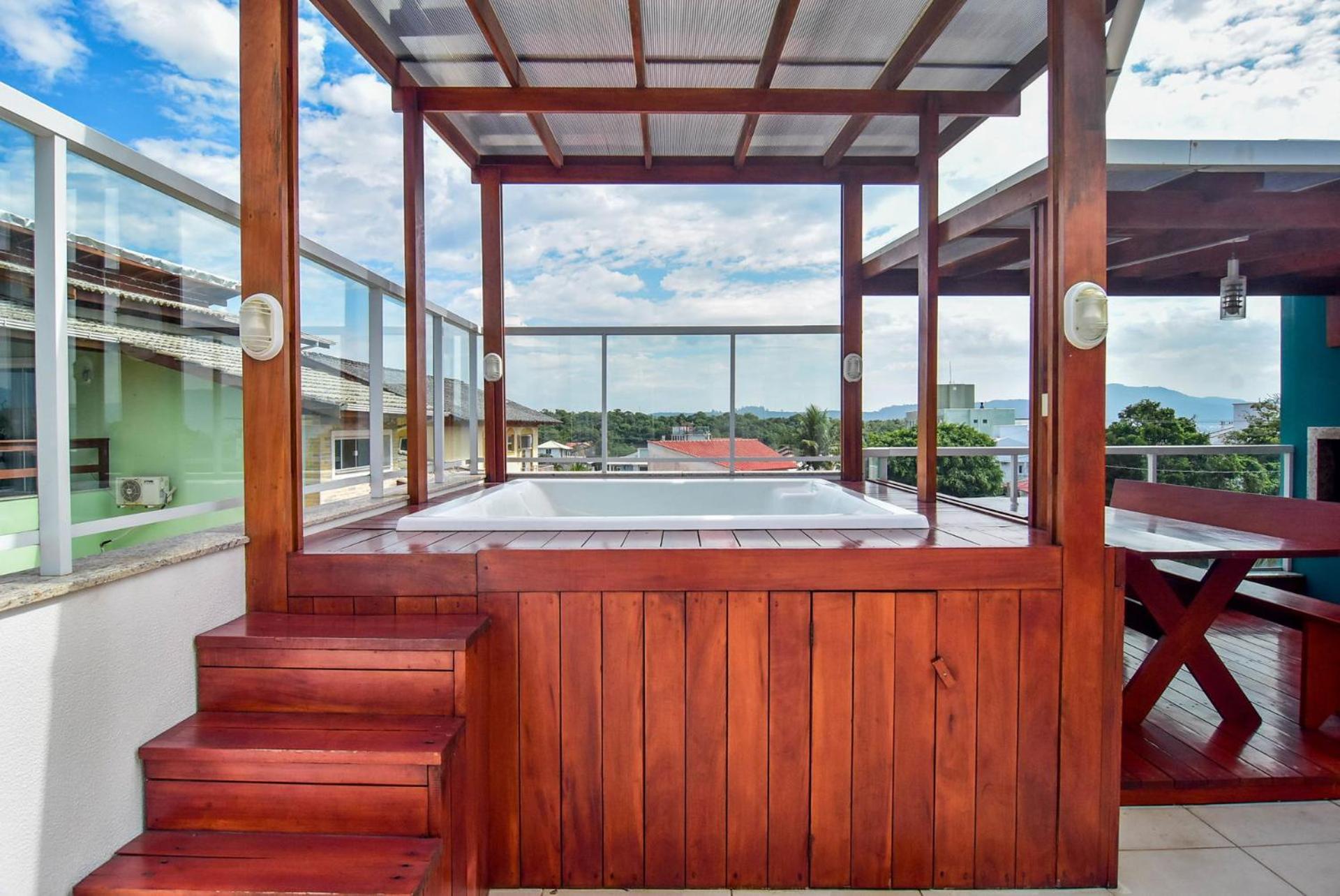 Luxo Cobertura Jacuzzi a 100m da Praia dos Ingleses Florianopolis Exterior foto